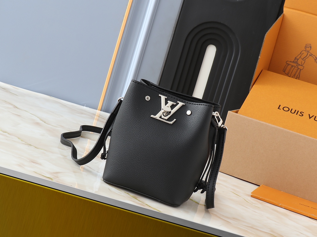 Louis Vuitton LV Classic Handbag Monogram Empreinte Model M12174 LV Logo Detail Weekend Getaway Unisex